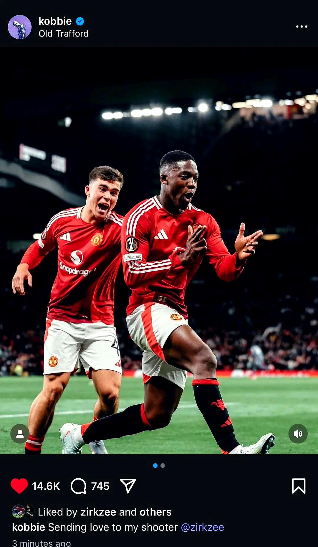 曼联战胜对手，锁定晋级正赛名额